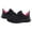 Hot Pink#161, variant on LIIPEE Boys Sneakers Solid Color Hook And Loop Strap Closed Toe Non- Soft Sole Mesh Athletic Running Shoes Child Casual Indoor Outdoor Wear Sneaker,Black,4-4.5 Years
