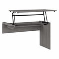 thumbnail image 1 of Pemberly Row Bureau Assis-Debout 3 Positions en Gris Moderne, 1 of 6
