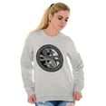 thumbnail image 4 of Dragon Yin Yang Style Symbol Balance Sweatshirt for Men or Women Brisco Brands S, 4 of 6