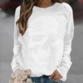 thumbnail image 1 of Puntoco Mujer Verano Sexy Camisas Cuello Redondo Manga Larga tops Impreso Regular Blusa Puntoco Puntoco-219, 1 of 4