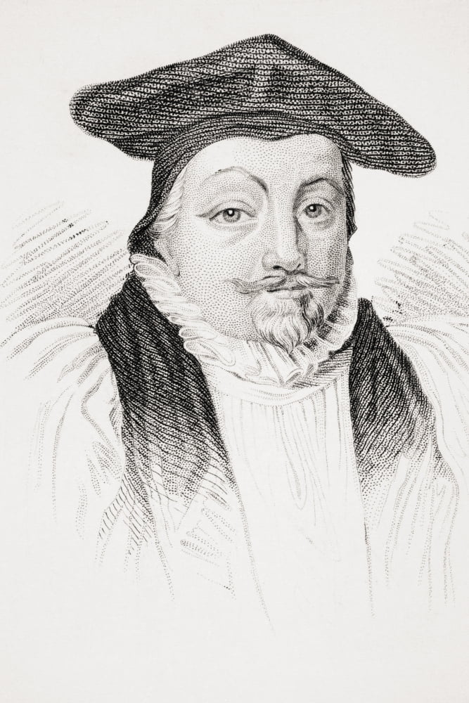 William Laud 1573-1645 Archbishop Of Canterbury 1633-45 Religious Adviser Of England'S Charles I From Old Englands Worthies By Lord Brougham And Others Published London Circa 1880s Canvas Art - Ken We