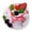 red, variant on AOOOWER Realistic Dessert Simulation Props Decorative Faux Fruit Cake Model Artificial Food Decoration for Home and Party Use