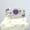 Purple 3C7, variant on Staron Zircon Filled Twisted Ring S925, Wide Face Women Jewelry Size 6-10, Purple Gemstone Band for Wedding Anniversary