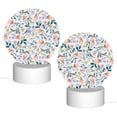 thumbnail image 2 of Daiia Watercolor Wildflowers 1 Pattern Acrylic Night Light, LED Touch Light, Bedroom Night Light, Soft Glowing Lamp Perfect Gift for Mother's Day, Birthday, or Christmas, 2 of 9