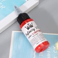 thumbnail image 4 of 30 ml Tinta de pigmento para tatuajes semipermanente Herramienta de accesorio para tintas de tatuajes de larga duración (rojo), 4 of 9