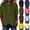 #01 Army Green, variant on Cotton Linen Tops for Women Short Sleeve Irregular Shirts Apparent Gauze Top Button Down Crew Neck Lapel Tunic Blouses ,3XL,#01 Coffee