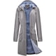 thumbnail image 3 of Chaquetas impermeables para mujer, chaqueta de lluvia con capucha sólida para exteriores, talla grande, cortavientos largo con cremallera, abrigo para viajes y senderismo, 3 of 5