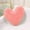 Pink, variant on VOTRUDI Yellow Heart Shaped Pillow - Soft Plush Decorative Throw Pillow for Valentine's Day, Sofa, Bedroom, Car - Machine Washable Polyester Cushion
