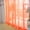 Red, variant on Kumdkd Sheer Curtain Panel - 94" Extra Long Voile Window Drapes (Light Filtering, Modern Door/Window Curtain, Washable)