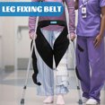 thumbnail image 3 of MasteelfCA Bande de Jambe de Fauteuil Roulant pour Personnes Handicapées Sangle de Sécurité pour Fauteuil Roulant Bande de Levage de Jambe pour Personnes Handicapées Fournitures pour Personnes Handicapées, 3 of 7