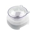 thumbnail image 3 of Cuencos De Comida Para Mascotas Soporte Cuencos Para Gatos Tazón De Agua Para Mascotas Gato Elevado Elevado Altura Ajustable Perfecta Ángulo Doble Ajustable Cateissary PT001539-01, 3 of 6