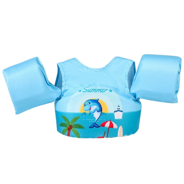 Arm Floaties Chaleco Natación para Pequeños Dibujos Animados Lindos 2 3 4 5 6 Años