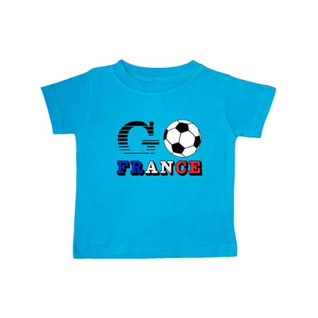 

Inktastic Go France- Soccer Football Gift Baby Boy or Baby Girl T-Shirt