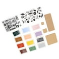thumbnail image 4 of Acrylic Seal Ink Pad,  Blocks Set 4 Acrylic Block 12 Ink Pad  For DIY Crafts Card Making, 4 of 8