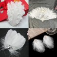 thumbnail image 5 of 400PCS White Feathers 3-7inch, 4 Styles Assorted Feathers for Wedding Halloween Costume Dream Catcher Party Decorations Supplies DIY Crafts, 5 of 7