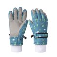 thumbnail image 2 of 4-9 Years Toddler Kids Boys Girls Gloves Winter Outdoor Windproof Warm Lock Temperature Ski Gloves Cold Weather Thick Warm Gloves for Kids, 2 of 4