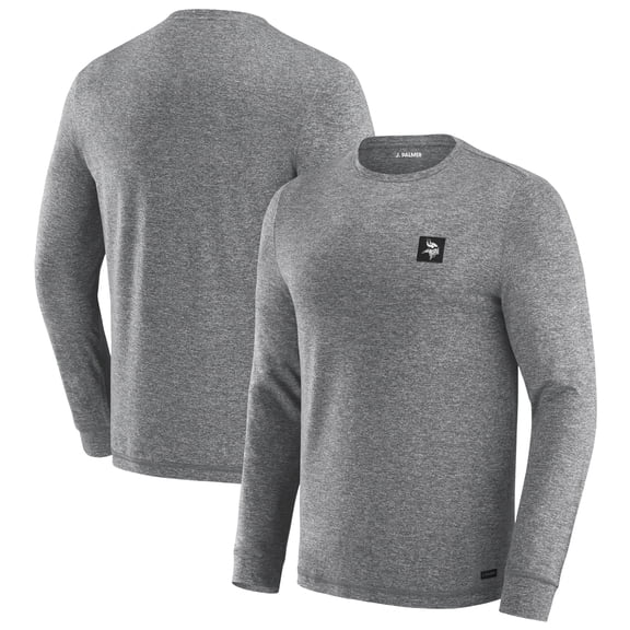 Men's J. Palmer Black Minnesota Vikings Four Down Long Sleeve T-Shirt