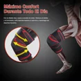 thumbnail image 4 of 1 Par Rodilleras Elásticas Deportivas Compresion Para Gym, 4 of 5