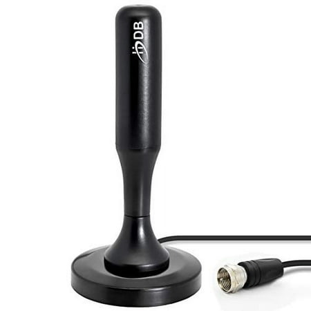 HiDB V421 Indoor TV Antenna with 50m Reception Range, Vhf&Uhf Multi-Directional