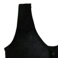 thumbnail image 4 of Qingpeng Womens Front Closure Bras Wide Straps No Underwire Soft Support Comfy Breathable Everyday Casual Sleep Bras, 4 of 6