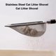 thumbnail image 3 of Herramientas de Limpieza de Mascotas de Metal para Gatos Scoop de Acero Inoxidable Pet Poop Scoop, 3 of 6