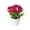 Hot Pink, variant on Realistic Floral Potted Arrangement For Home Centerpiece Indoor And Outdoor Use
