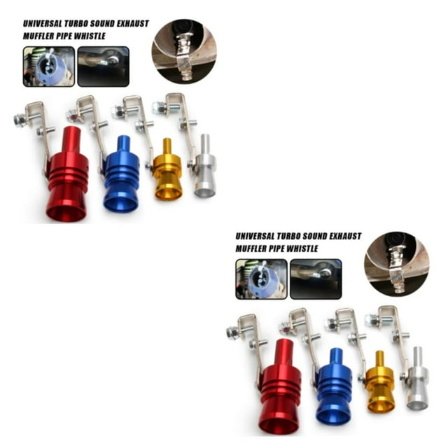 Maytalsory 2 Sifflet de Valve de Voiture avec Bruit de Ver, Simulateur de Son, Rouge S 2 Pcs