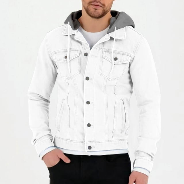 WILLBEST Sudaderas De Hombre para Hombre, Moda De Otoño e Invierno, Informal, De Color Sólido, A Prueba De Viento, Deportivas, De Manga Larga Grande