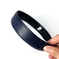 thumbnail image 3 of Women Wide Solid Leather Headbands Plastic Hair Bands with Teeth for Thick Fine Hair, 3 of 4