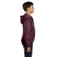 thumbnail image 4 of Hanes Comfortblend EcoSmart Chandail à Capuchon à Fermeture à Glissière Intégral pour Enfants, m, Bordeaux, 4 of 4