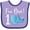Lavender and Purple, variant on Inktastic 1st Birthday Mermaid Party Girls Baby Bib