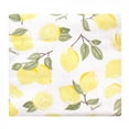 thumbnail image 2 of Hudson Baby Infant Girl Cotton Flannel Receiving Blankets, Lemons, One Size, 2 of 2