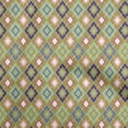 thumbnail image 1 of oneOone Velvet Sea Green Fabric Check Sewing Craft Projects Fabric Prints By Yard 58 Inch Wide, 1 of 5