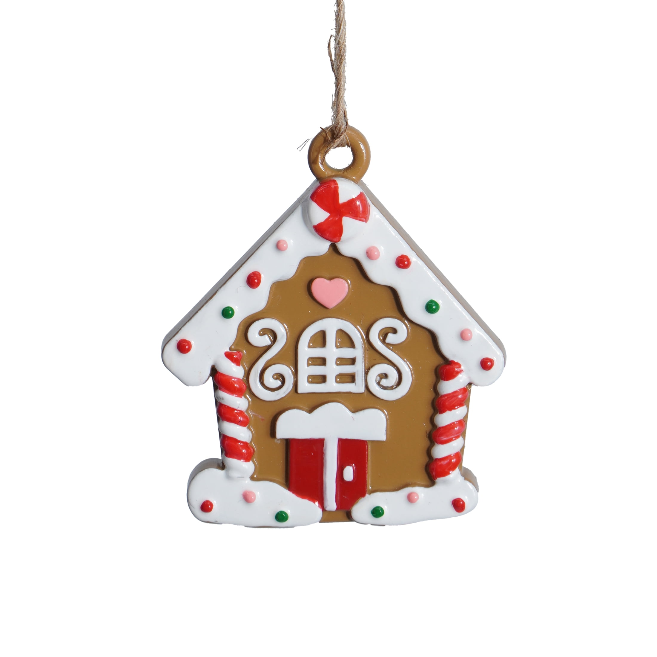 6-Count Multicolor Gingerbread Mini Christmas Ornaments, by Holiday Time
