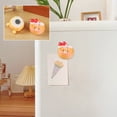 thumbnail image 2 of 6-Piece Bear Bread Resin Magnet Set, Cute Croissant and Donut Fridge Magnets, Decorative Kitchen Magnets for Cabinets Photos Notes Lockers and Gifts, 2 of 8
