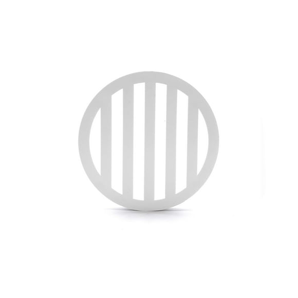 Swimables Couvercle de Drain en Plastique Diamètre 3 1/8 Pouces et Épaisseur 1/4 Pouces - 100 % Fabriqué aux États-Unis (20, Blanc)