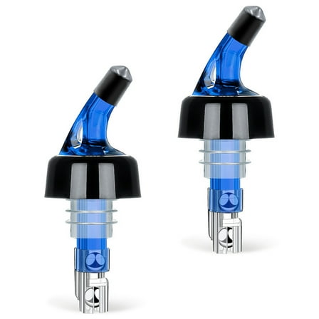 2pcs Professional 30ml Automatic Measured Bottle Pourer Wine Pour Spout Liquor Dispenser Drink Pouring Accessory