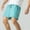 Sky Blue, variant on Busydd Mens Gym Shorts Summer Solid Color Biker Shorts Breathable Ice Silk Knee Length Athletic Shorts Elastic Waist Drawstring Workout Shorts with Zipper Pockets