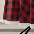 thumbnail image 5 of Coolnut 60" Plaid Outdoor Tablecloth with Umbrella Hole and Zipper, Waterproof Round Tablecloth for Party,Patio,Picnic,Holiday Dinner,Summer, 5 of 7