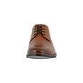 thumbnail image 3 of Nunn Bush Fifth Ward Flex Plain Toe Oxford Shoes Cognac  Leather 84815-221, 3 of 6