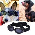 thumbnail image 3 of Gafas para perros, protección contra el polvo a prueba de nieve, gafas de sol protectoras para mascotas para cachorros y gatos , negro SM SunniMix Gafas de gato, 3 of 8