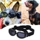 thumbnail image 3 of Gafas para perros, protección contra el polvo a prueba de nieve, gafas de sol protectoras para mascotas para cachorros y gatos , negro SM SunniMix Gafas de gato, 3 of 8