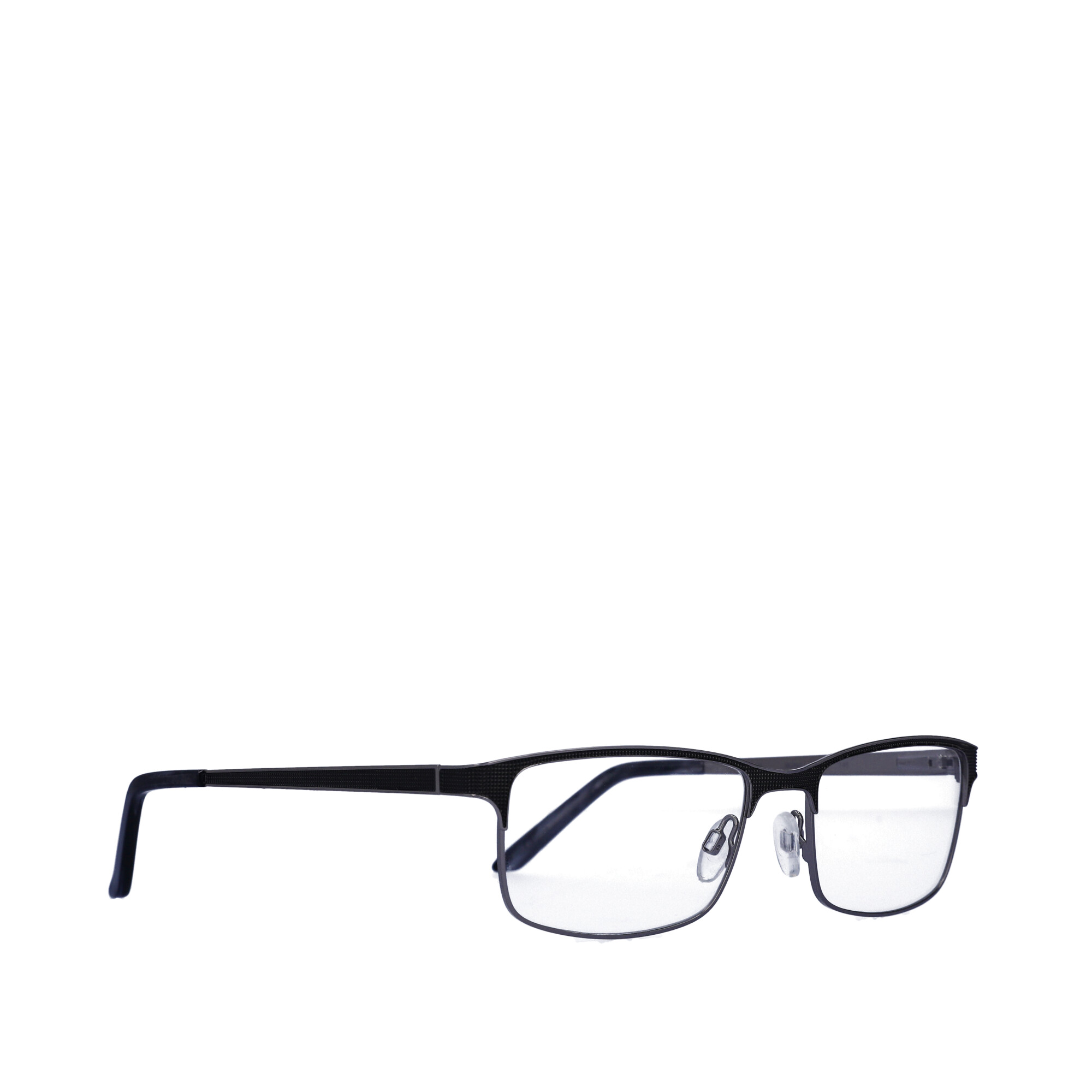Walmart Men's Rx'able Eyeglasses, Mop41, Dark Grey, 54-18-145 - image 2 of 13