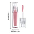 thumbnail image 3 of Lip Gloss, High Gloss Lip Gloss, Moisturizing Pearlescent Lip Gloss with Mirror Shine, Fine Gloss Glaze for Hydrated Lips, 3 of 7