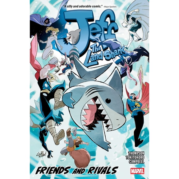 It's Jeff Jeff the Land Shark: Friends and Rivals, (Paperback)