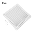 thumbnail image 4 of Plastic Outdoor Vent Shutter Waterproof 150mm 200mm Plastic Square With Mesh, 4 of 9