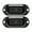 2 black shells red a, variant on ABS Truck Trailer Side Marker Lamp 2LED Strips Lens Design 12 24V Wide Voltages Easy Mounting