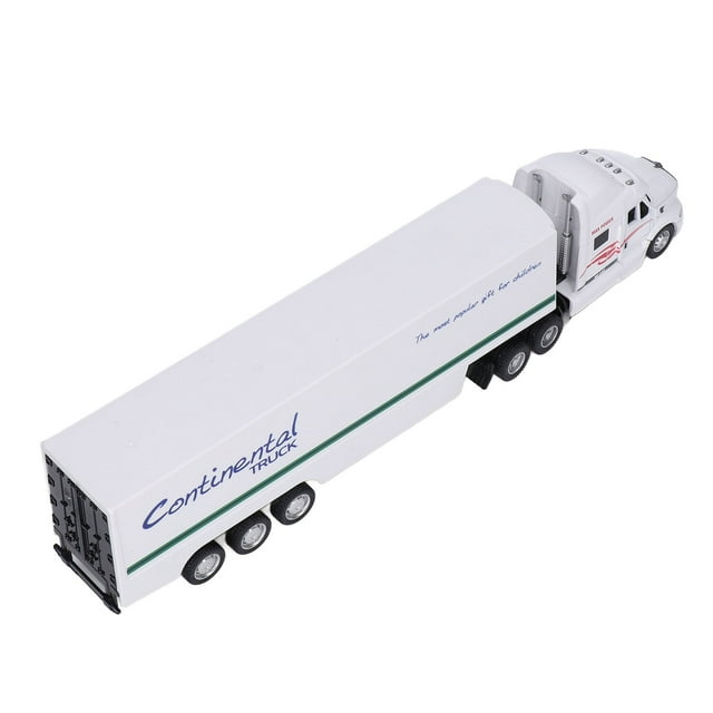 Container Truck Toy, Multi Functional Decorative Mini Transport Vehicle Model For 3 Years Old Above