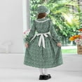 thumbnail image 7 of CAIVO Prairie Girls Outfits European Manor Dress With Apron Toddler Kids Historical Cozy Child Solid Color Clothing, 7 of 7