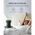 thumbnail image 7 of TCL Breeva A2 Wi-Fi Smart Air Purifier and Humidifier, Up to 882 Sq Ft, 4-Stage True HEPA (H13), Removes 99.97% of Dust/Bacteria/Odors & More, App & Voice Control, Auto Shield, Quiet, Black, 7 of 7